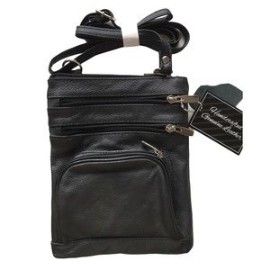 Handcrafted genuine leather Crossbody bag